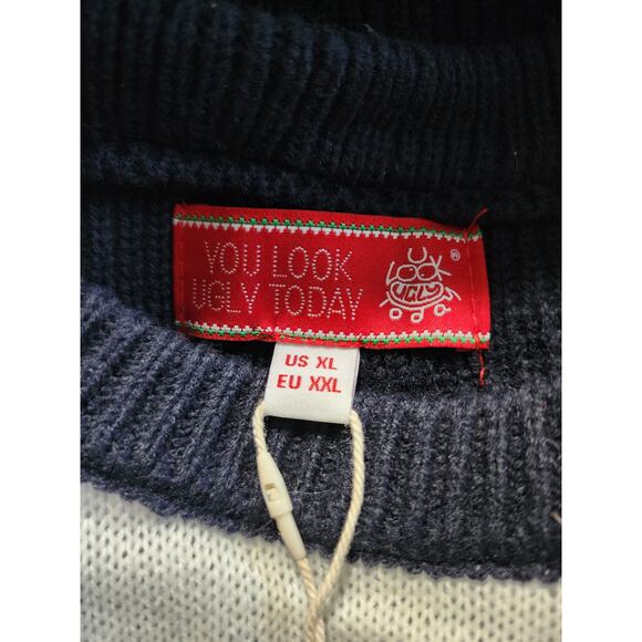 Merry Christmas Ya Filthy Animal Ugly Christmas Unisex Sweater XL - Picture 6 of 9